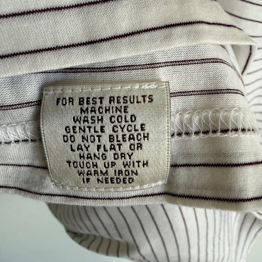 Peter Millar Texas A&M Aggies Polo Shirt Mens M Striped Cotton Golf Preppy NCAA - Picture 10 of 13